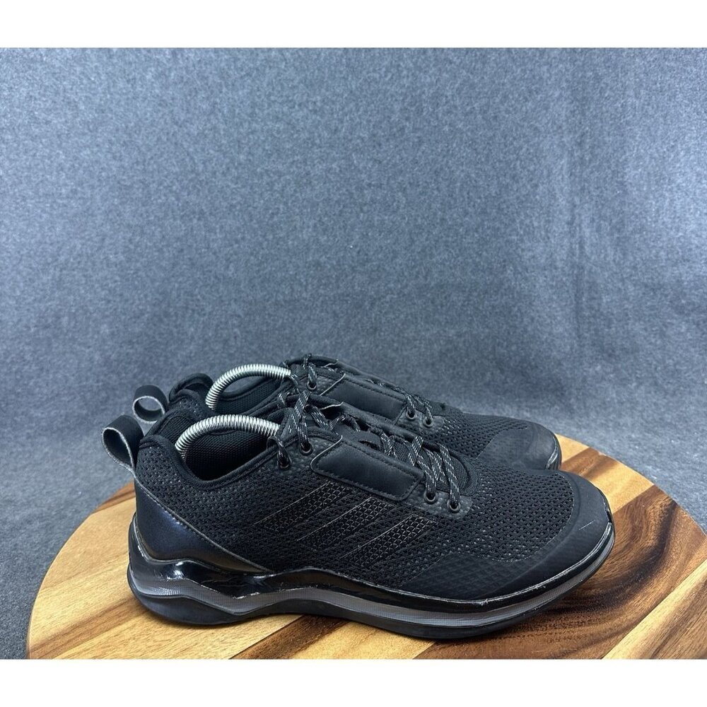 Adidas Speed Trainer 3.0 B54124 Men's 10 Black Baseball Training Sneakers